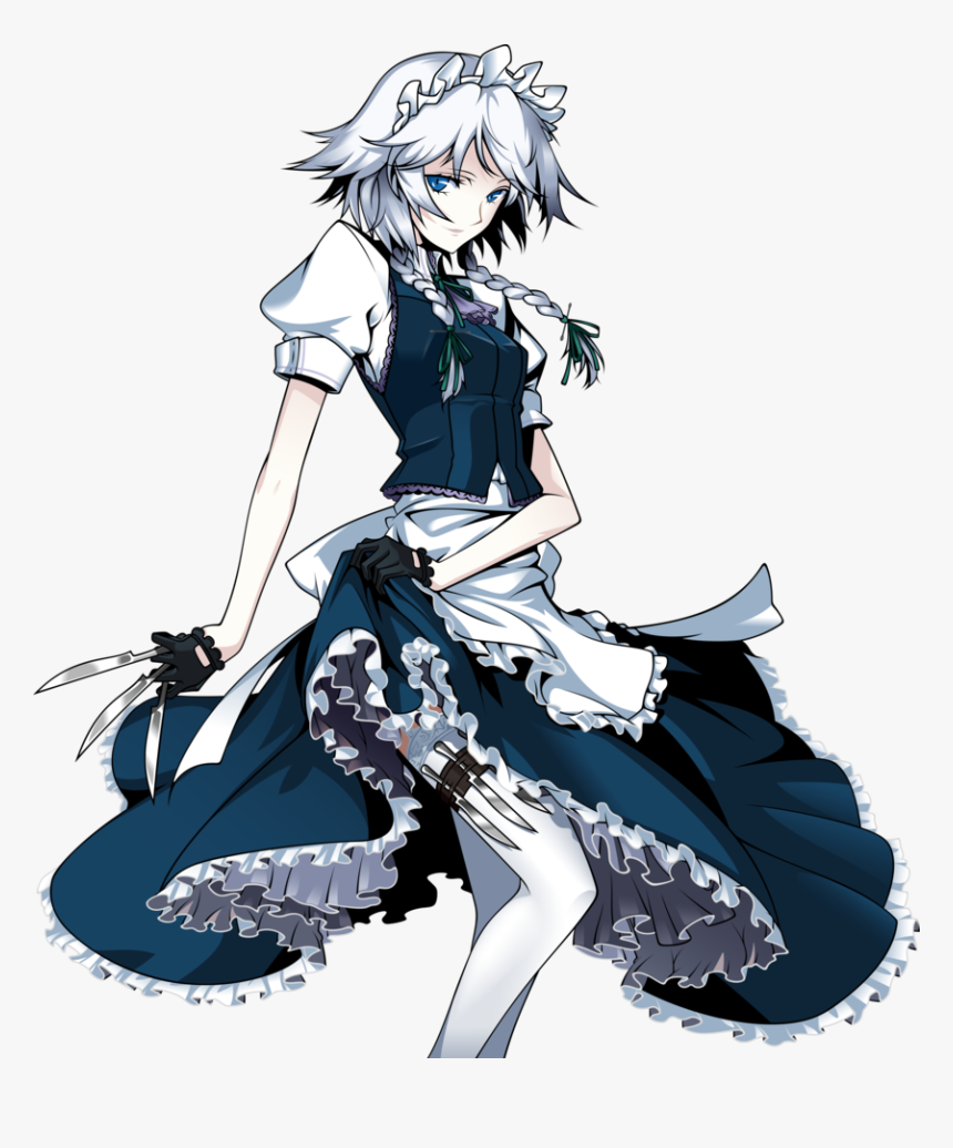 Izayoi Sakuya Png, Transparent Png