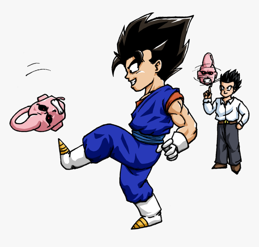 Vegeth Buu Multivers - Cartoon, HD Png Download