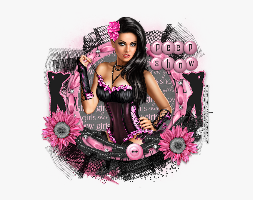 Showgirl - Sunflower Frame, HD Png Download