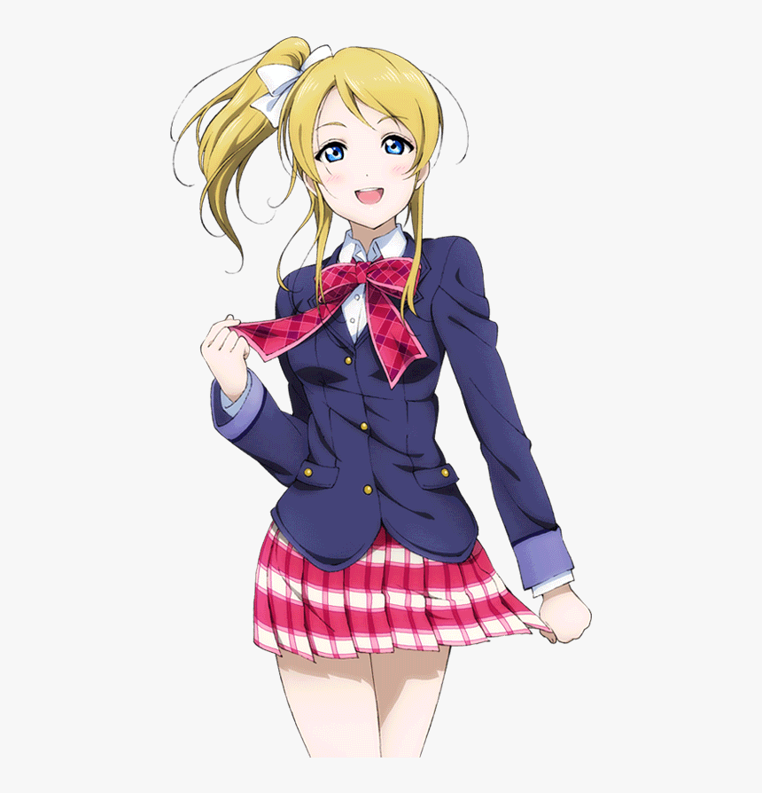 Feliz Cumpleaã±os Eli Ayase - Eli Ayase School Uniform, HD Png Download