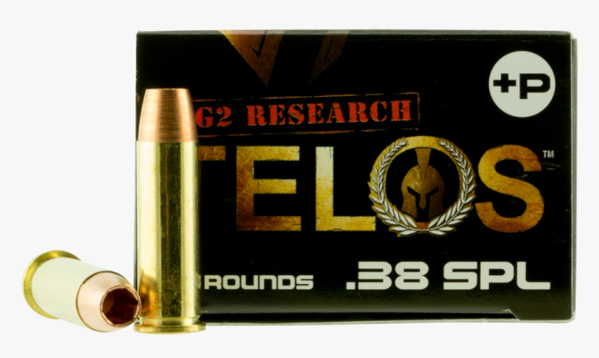 G2 Research Telos 38spl Telos 38 Special 105 Gr Copper - Bullet, HD Png Download