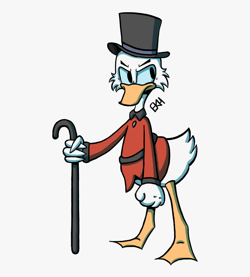 Scrooge Mcduck - Cartoon, HD Png Download