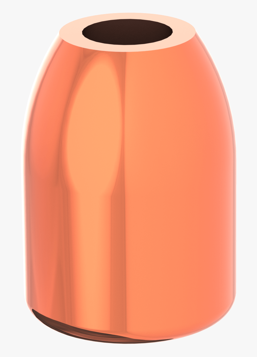 45 Caliber 230 Grain Hollow Point Copper Plated Bullet - Vase, HD Png Download