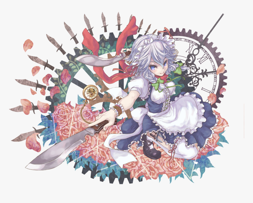 Sakuya Izayoi Design, HD Png Download