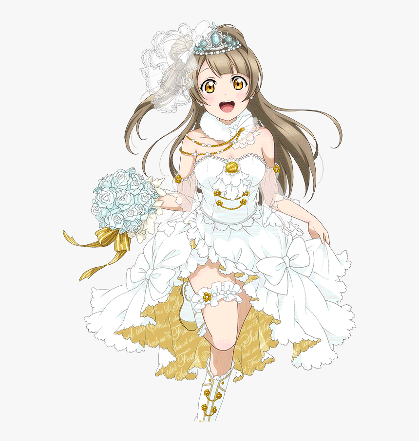 Love Live Minami Kotori Kawaii Cosplay Costume Wedding - My Idol Tomodachi School, HD Png Download