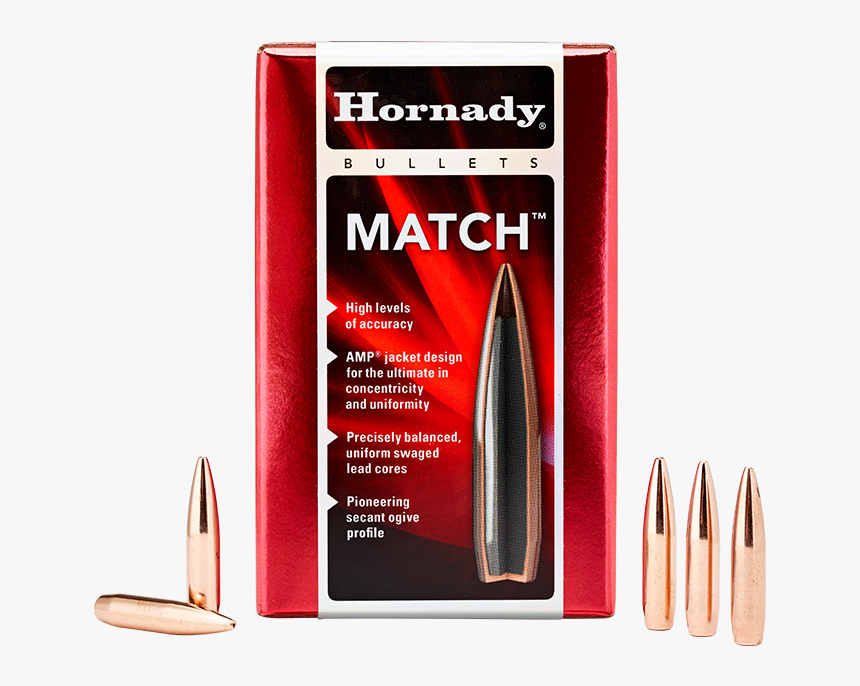 Match Boat Tail Hollow Point 500 Pack 22cal 68gr - Hornady Eld Match 243, HD Png Download