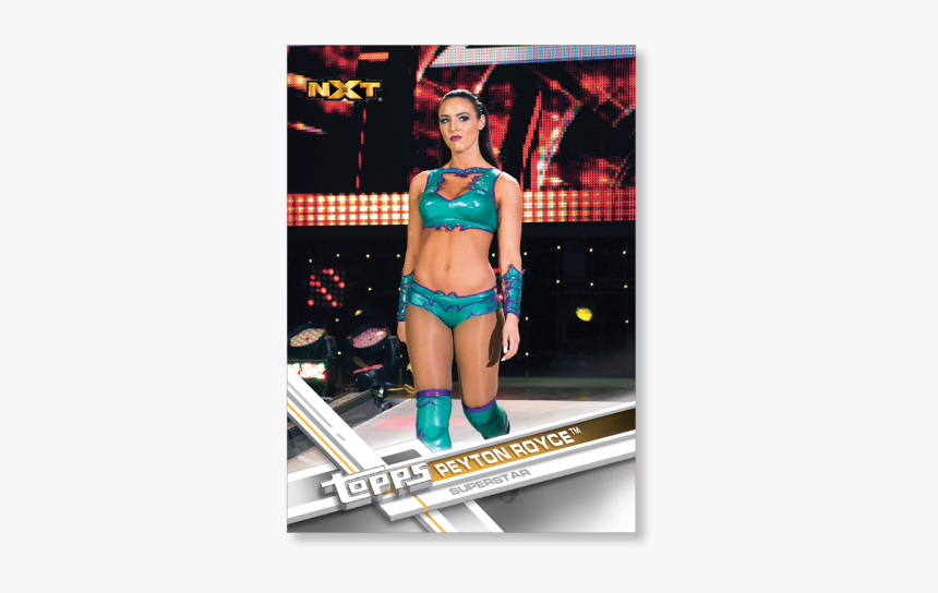 Peyton Royce 2017 Topps Wwe Base Cards Poster - Peyton Royce Wrestling, HD Png Download