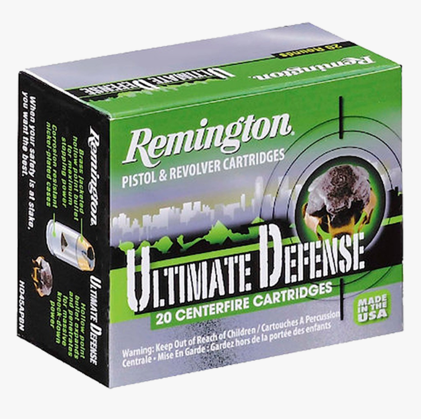 Remington Ultimate Defense Full-sized Handgun 40 S&w, - Ultimate Defense Remington 9 Mm, HD Png Download