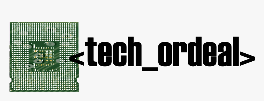 Tech Ordeal - Core 2 Duo, HD Png Download