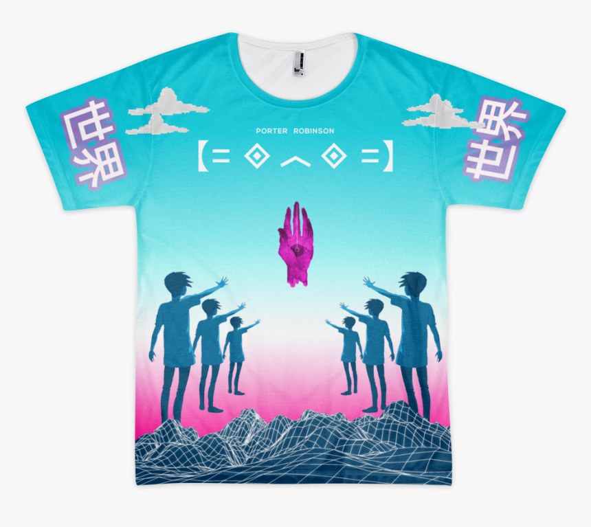 Image Of We Depend On You - Custom Porter Robinson Shirt, HD Png Download