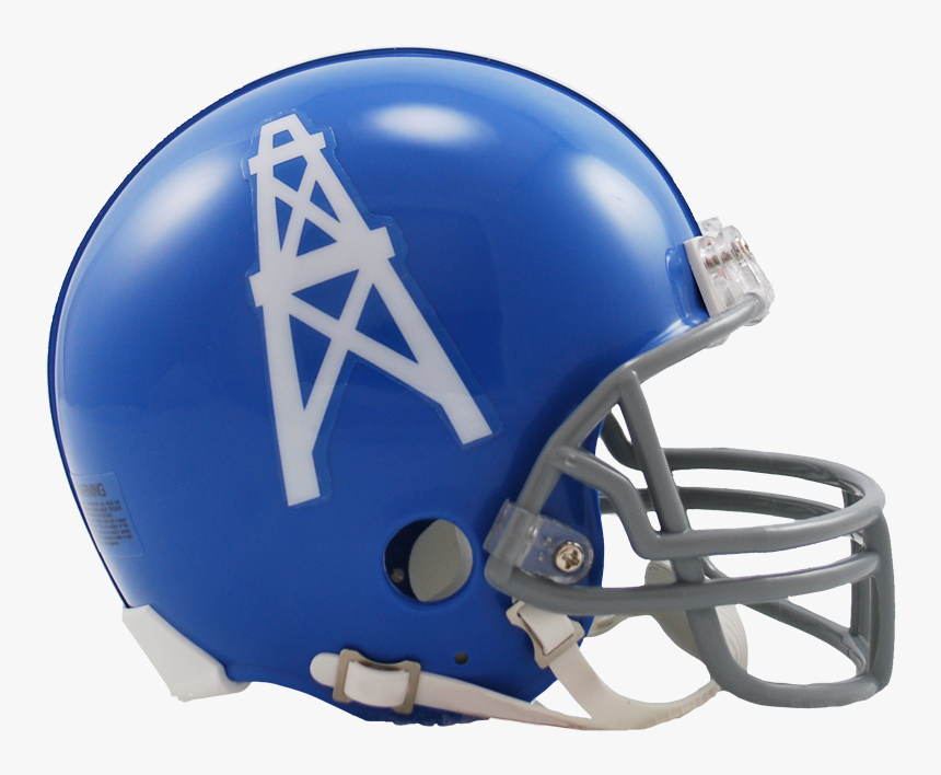Houston Oilers Vsr4 Mini Throwback Helmet - Tennessee Titans, HD Png Download