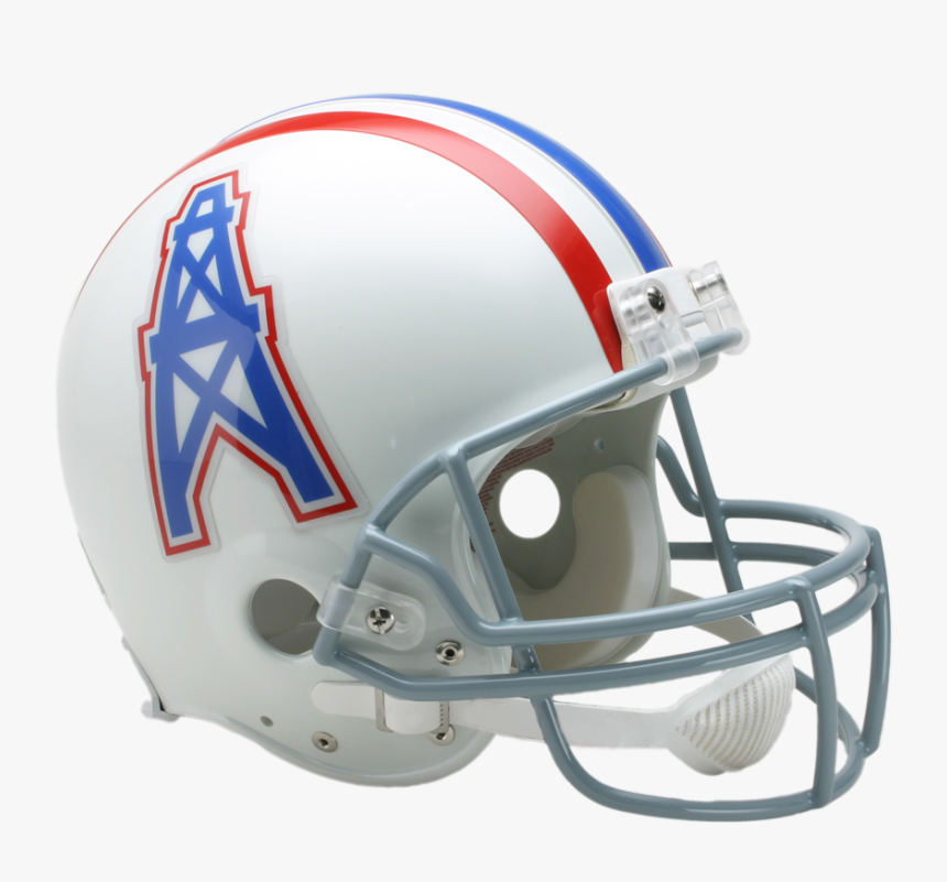 Houston Oilers Vsr4 Authentic Throwback Helmet - Houston Oilers Football Helmet, HD Png Download