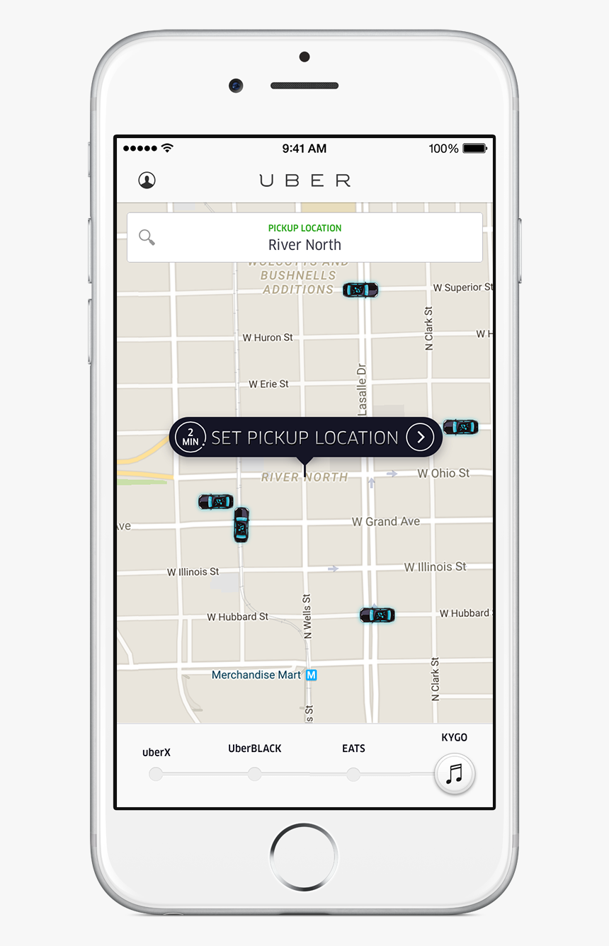Uber Ride Request Screen, HD Png Download