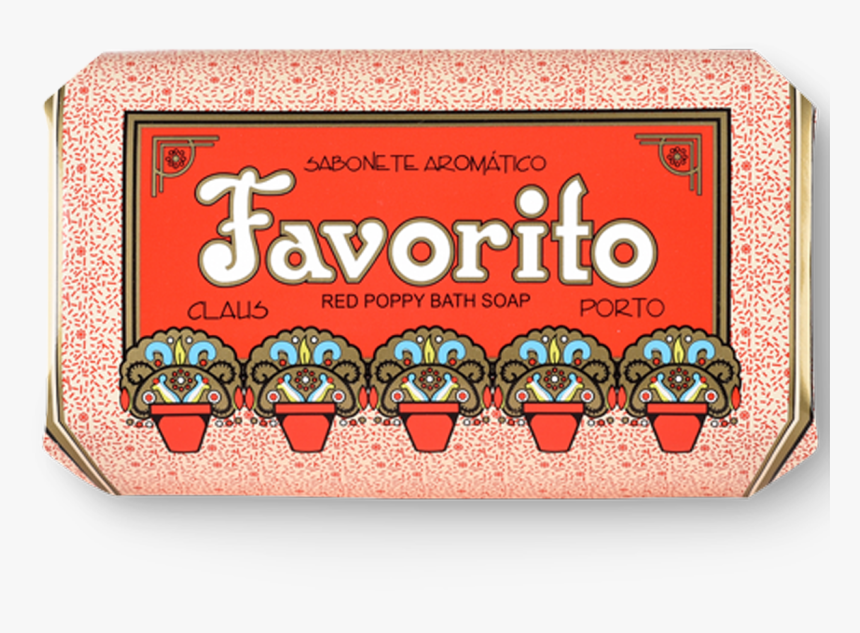 Claus Porto Favorito Red Poppy Soap, HD Png Download