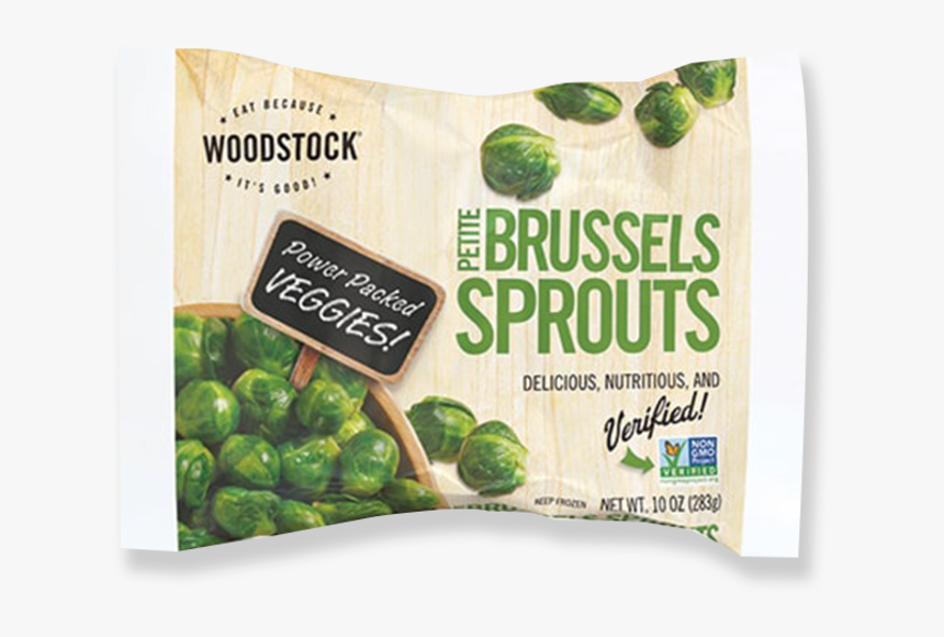 Woodstock Frozen Petite Brussel Sprouts 10 Oz, HD Png Download