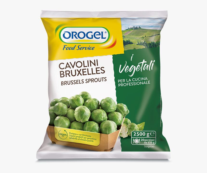 Brussels Sprouts - Orogel Carciofi, HD Png Download
