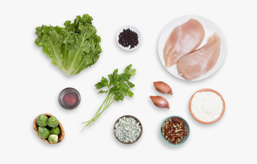 Chopped Chicken & Brussels Sprouts Salad With Blue - Superfood, HD Png Download