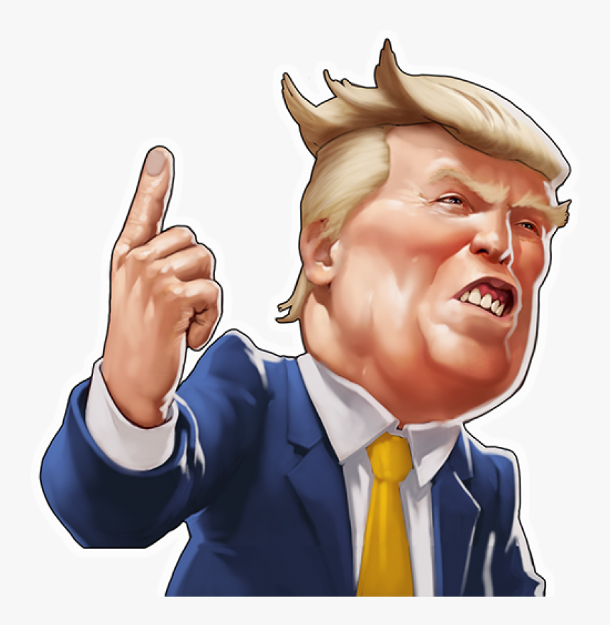 Donald Trump Png Image - Cartoon Transparent Donald Trump, Png Download