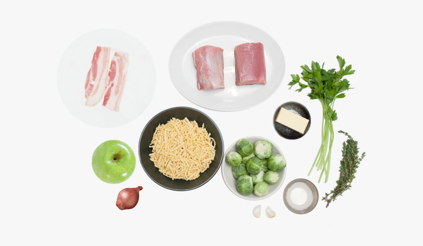 Pan Roasted Pork Tenderloin With Brown Butter Spaetzle, - Superfood, HD Png Download
