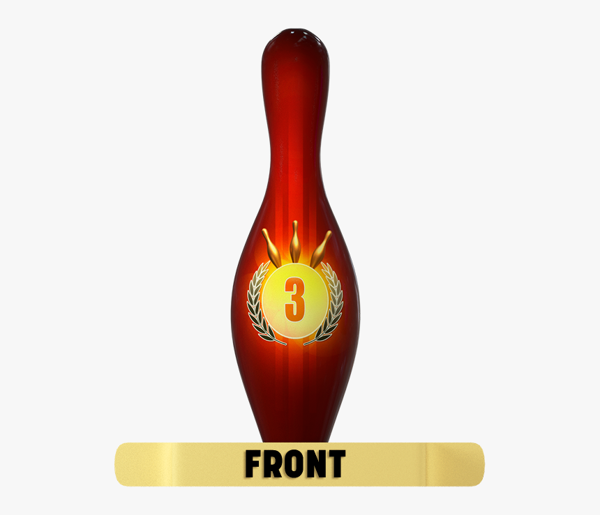 3rd Place - Red - Ten-pin Bowling, HD Png Download