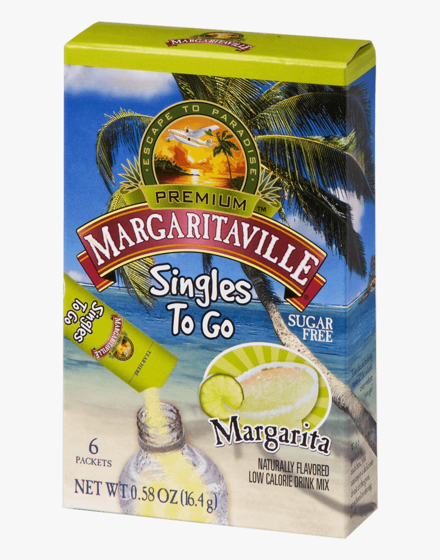 Margaritaville Margarita Singles To Go - Limeade, HD Png Download