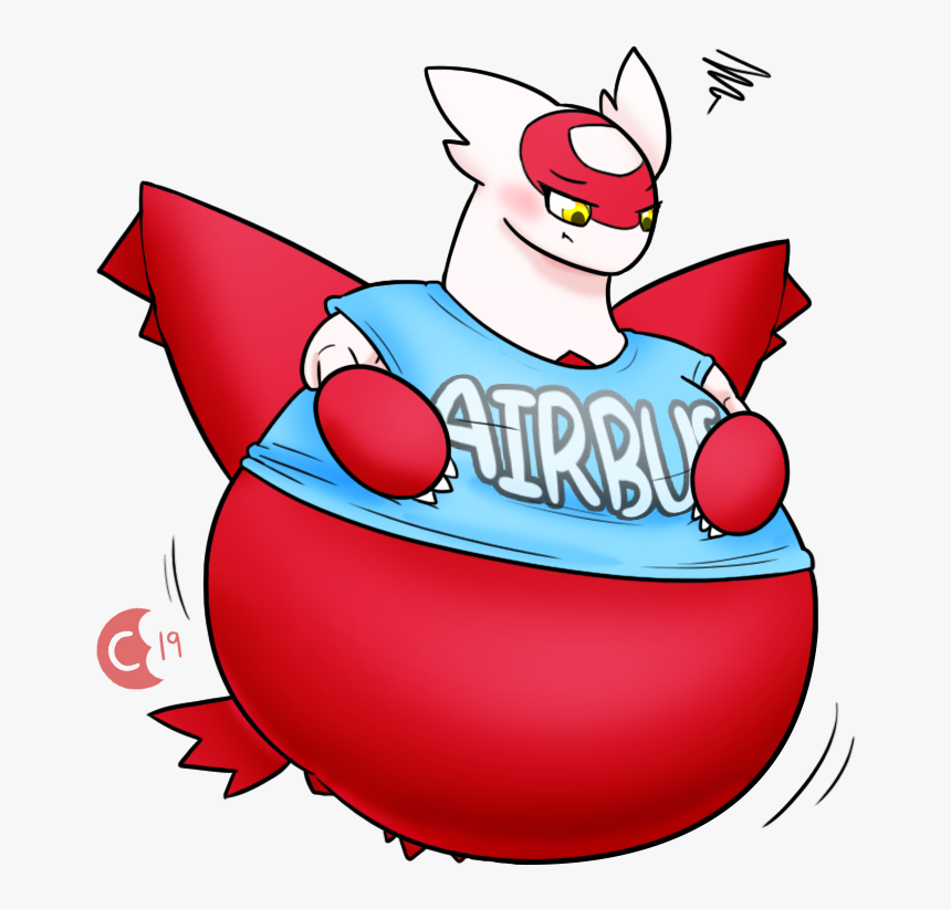 Airbus Latias - Fat Latias, HD Png Download