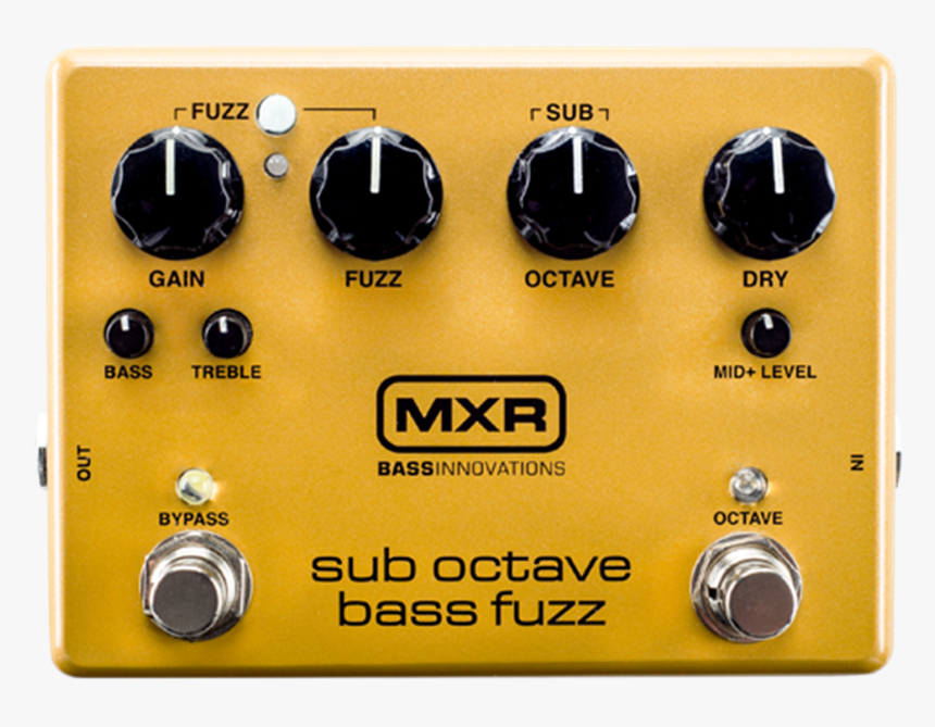 Mxr M287 Sub Octave Bass Fuzz, HD Png Download