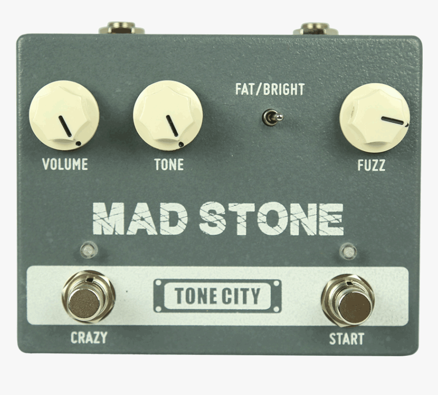 Tone City Mad Stone Fuzz Pedal - Tone City, HD Png Download