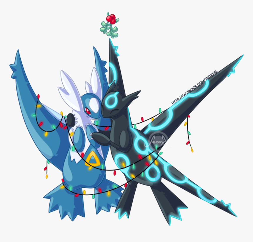 Latias And Latios Ocs [commission] By Seoxys6 - Latias And Latios Fusion, HD Png Download