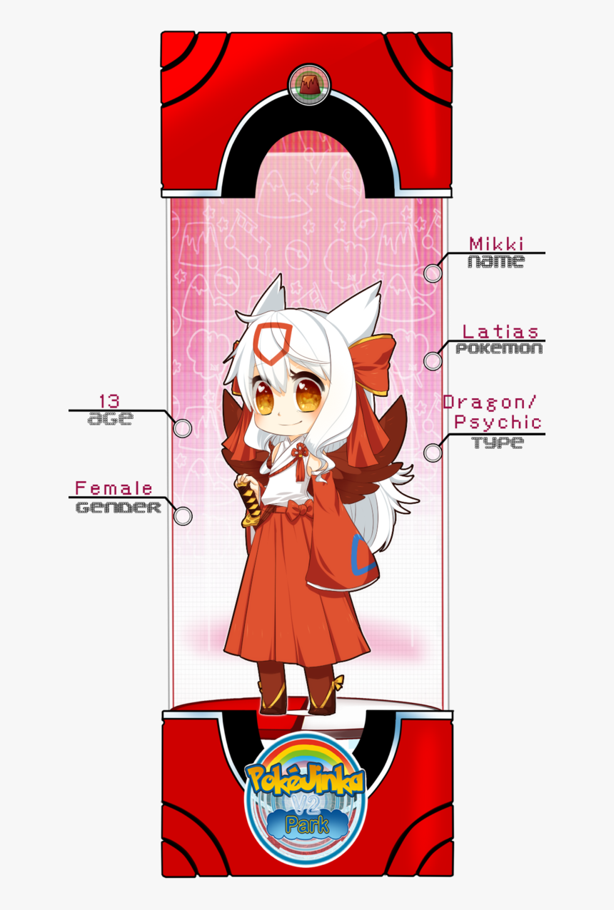 Mikki Rone 늬 Latias Dragon 13 Do Psychic Tupe Female - Cartoon, HD Png Download