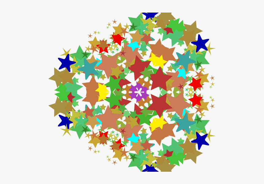 Kaleidoscope, 3 Fold Symmetry Png Clip Arts - Kaleidoscope, Transparent Png