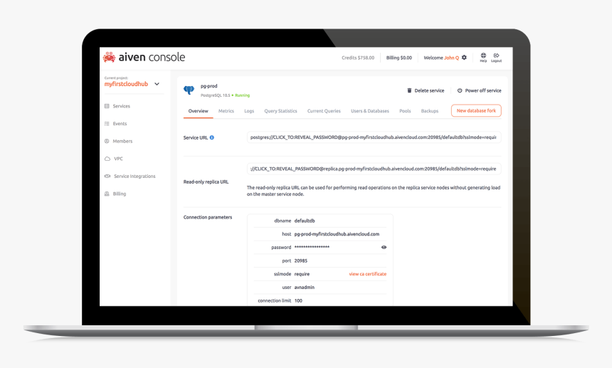 Managed Postgresql Dashboard - My Teaching Strategies, HD Png Download