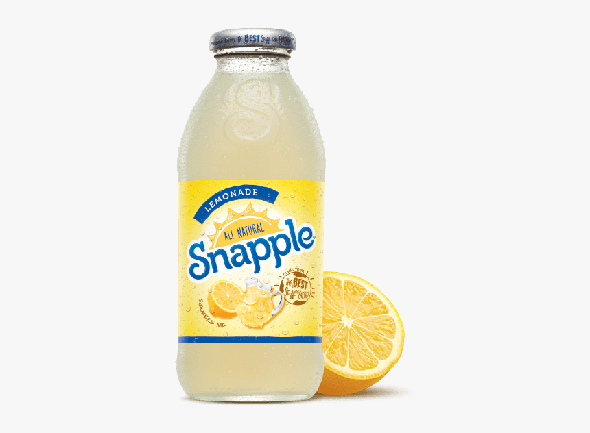Snapple Bottle Png - Lemonade Snapple, Transparent Png