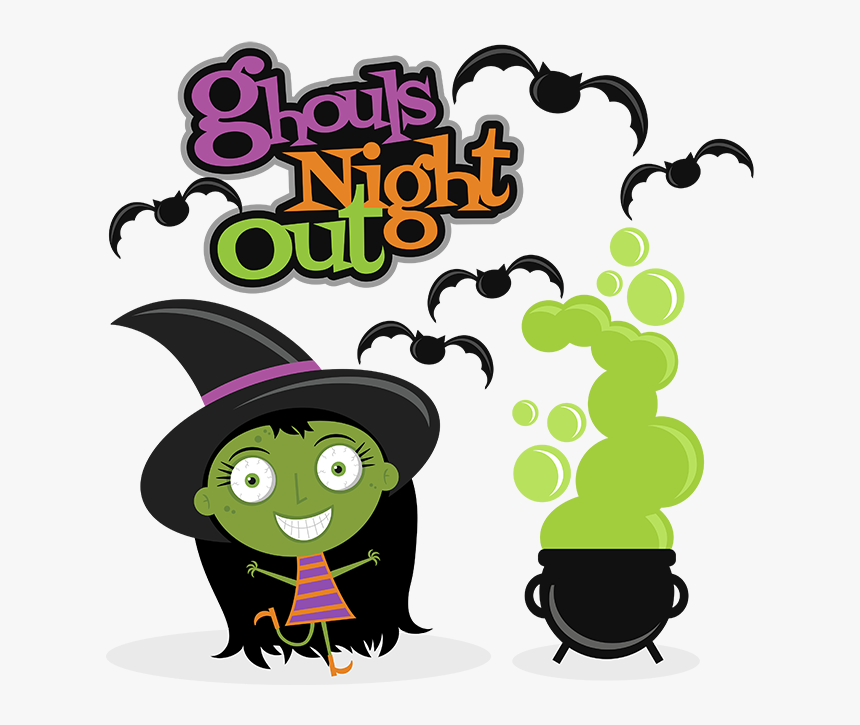 Ghouls Night Out Clipart, HD Png Download