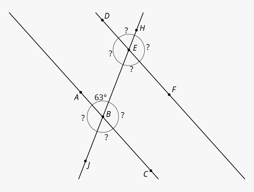 Unit 1 Lesson 14 Alternate Interior Angles, HD Png Download
