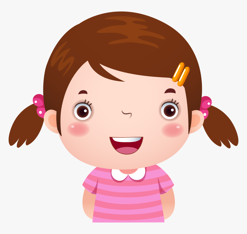Little-girl03 - Cartoon Early Child Things, HD Png Download
