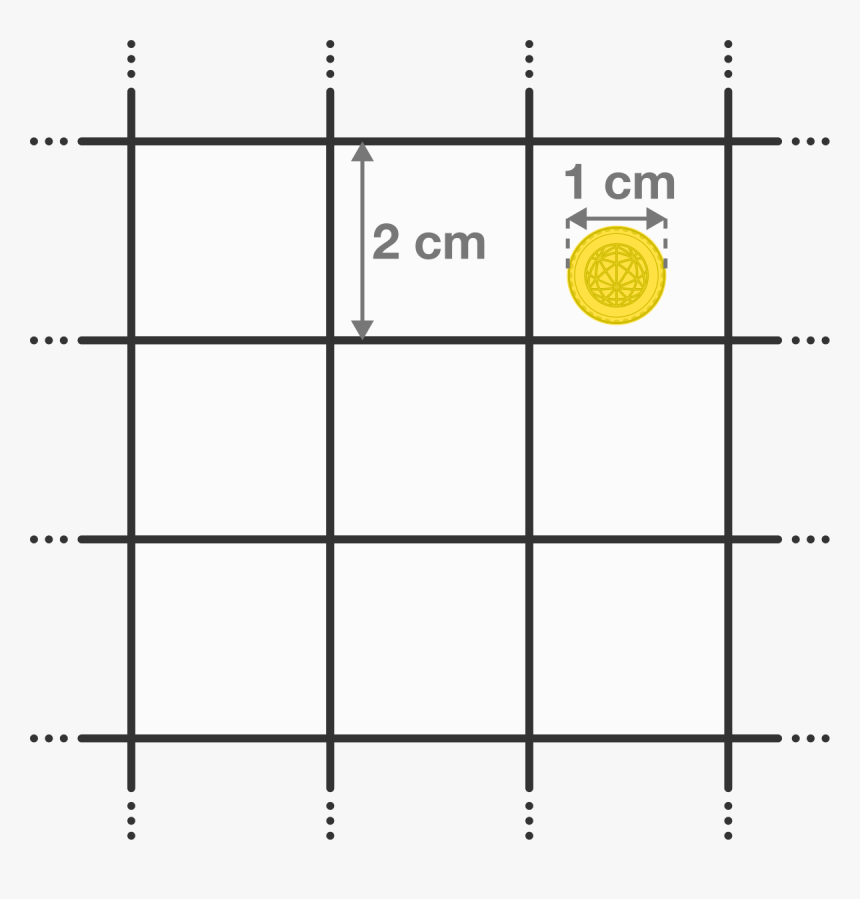 Transparent Grid Lines Png - Circle, Png Download