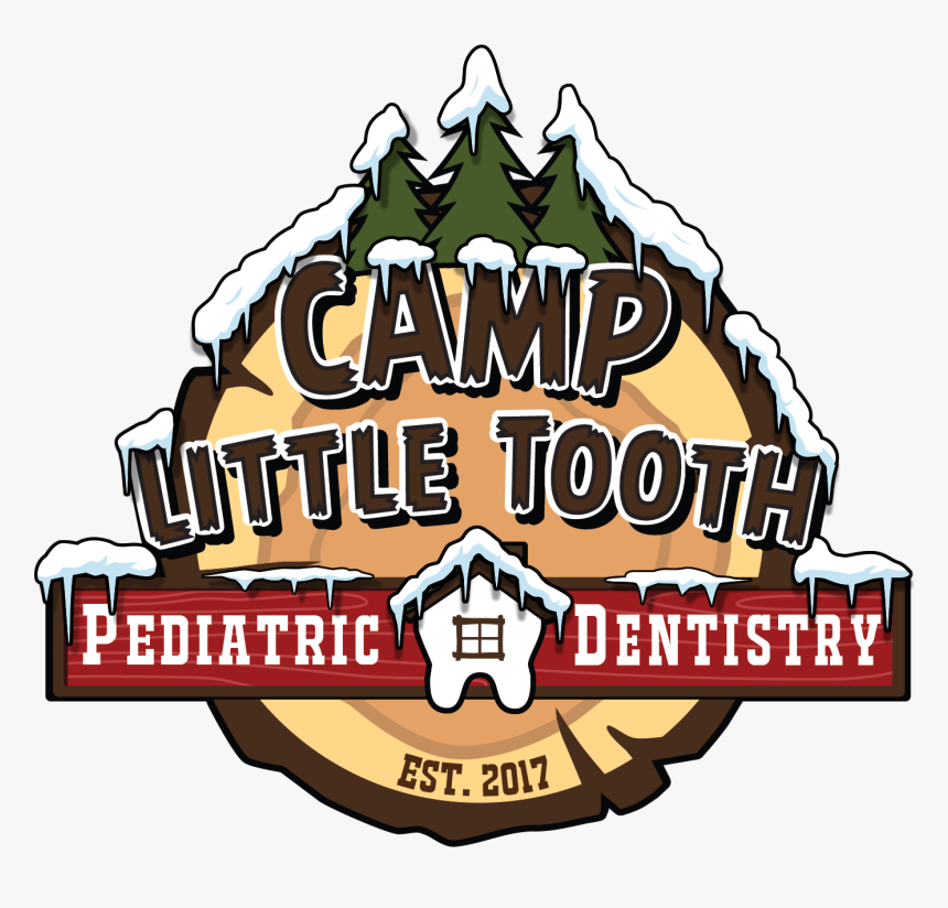 Camp Little Tooth Website Logo Snow Transp - Camp Little Tooth, HD Png Download