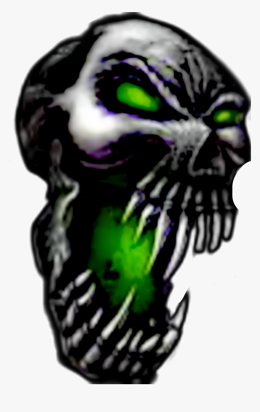 ##skull #scary #teeth #horror - Hard Core Skull, HD Png Download