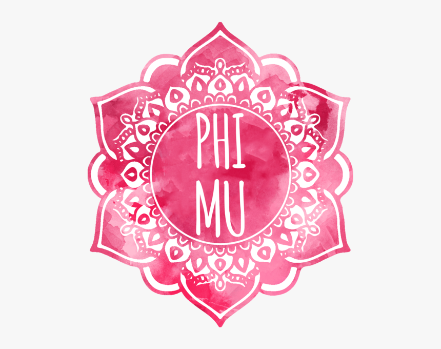 Phi Mu Mandala Air Freshener - Sigma Delta Tau Background, HD Png Download
