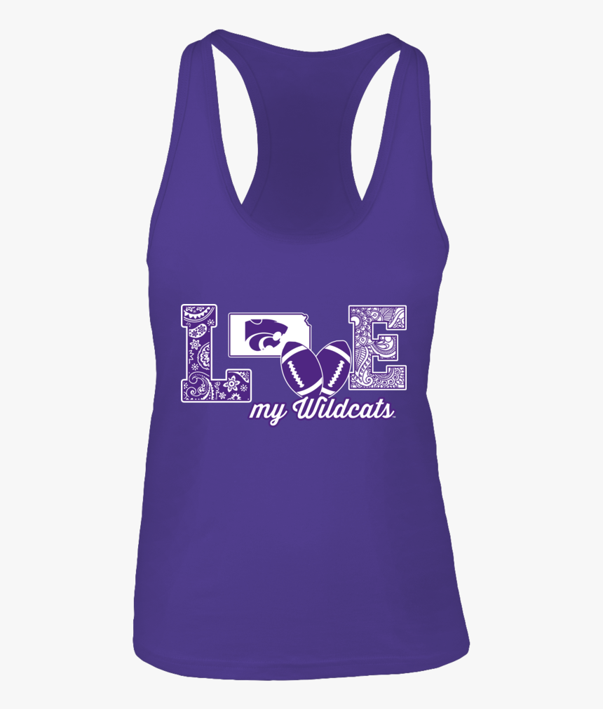 Love My Wildcats Kansas State Wildcats Shirt , Png - Active Tank, Transparent Png