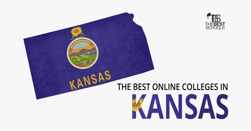 Hero Image For The Best Online Colleges In Kansas - Kansas State Flag, HD Png Download