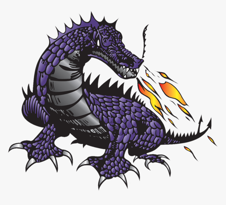 School Logo - Pittsburg High School Dragons, HD Png Download