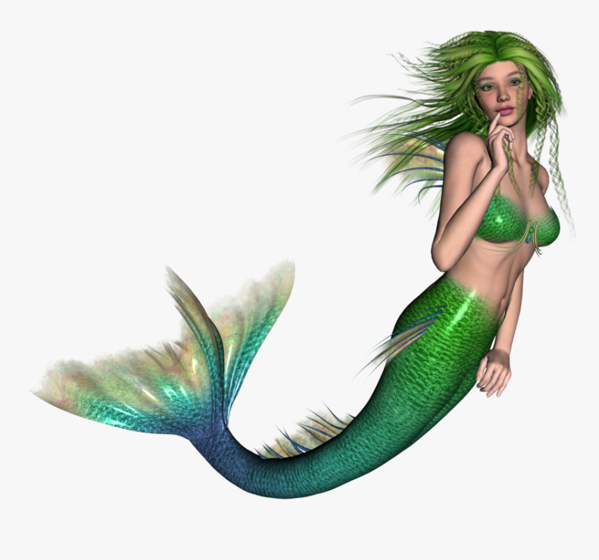 Mermaid Png Images Download - Mermaid Transparent Background, Png Download