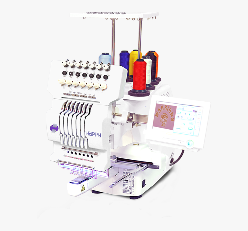 Happy Journey Embroidery Machine , Png Download Happy 7 Needle