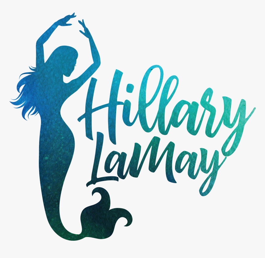 Sea Creature Silhouettes Mermaids , Png Download - Calligraphy, Transparent Png