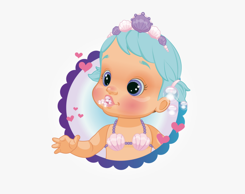 Mermaids Lovely - Wishing You A Sweet Holiday Season Printable Tag, HD Png Download