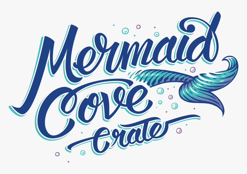 Mermaid Cove Crate - Calligraphy, HD Png Download