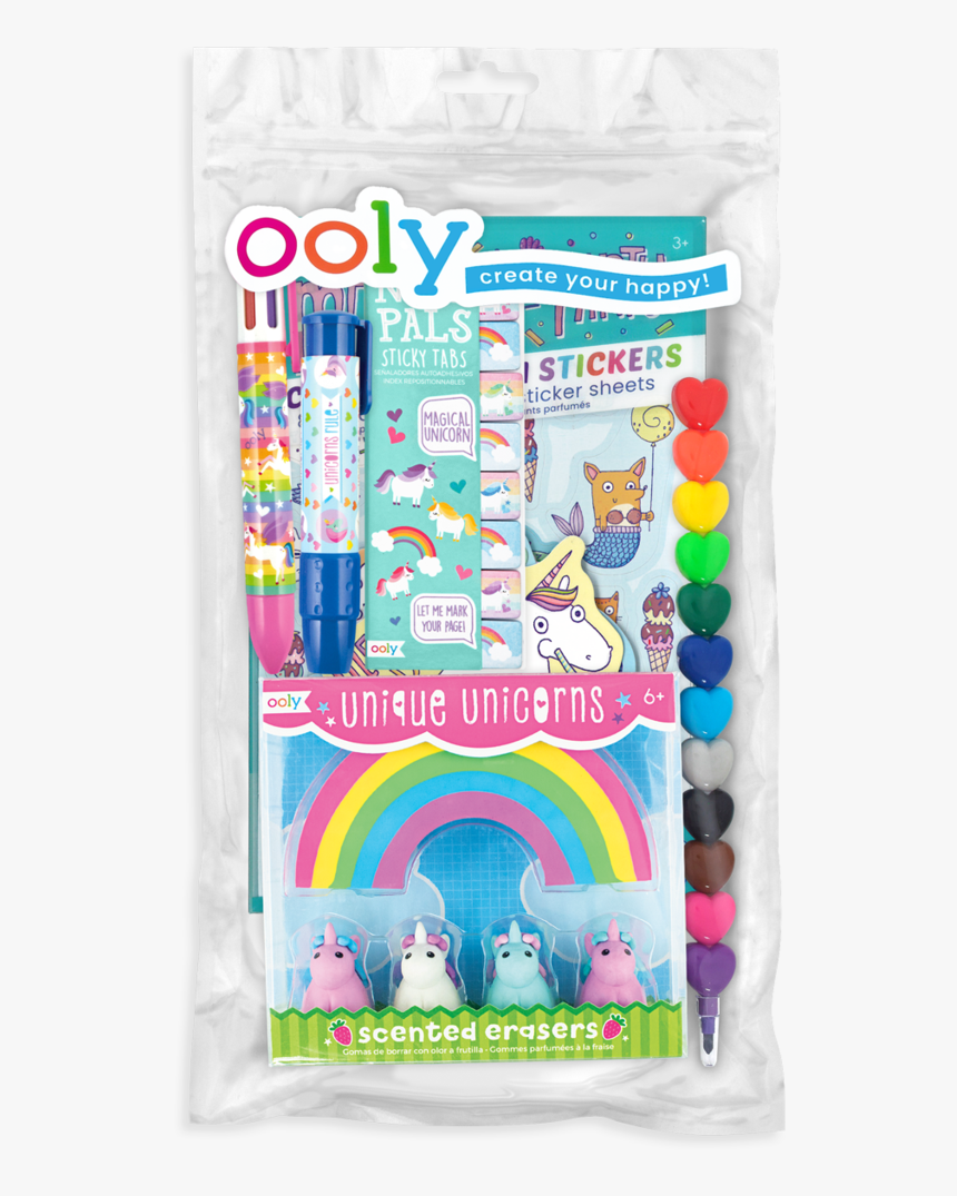 Ooly Craft Kits Eight-piece Oh My! Unicorns & Mermaids, HD Png Download