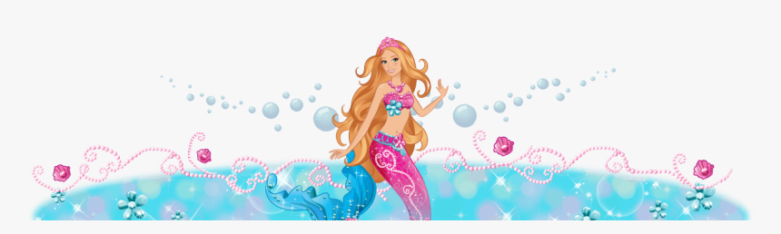 Mermaid Barbie Transparent, HD Png Download